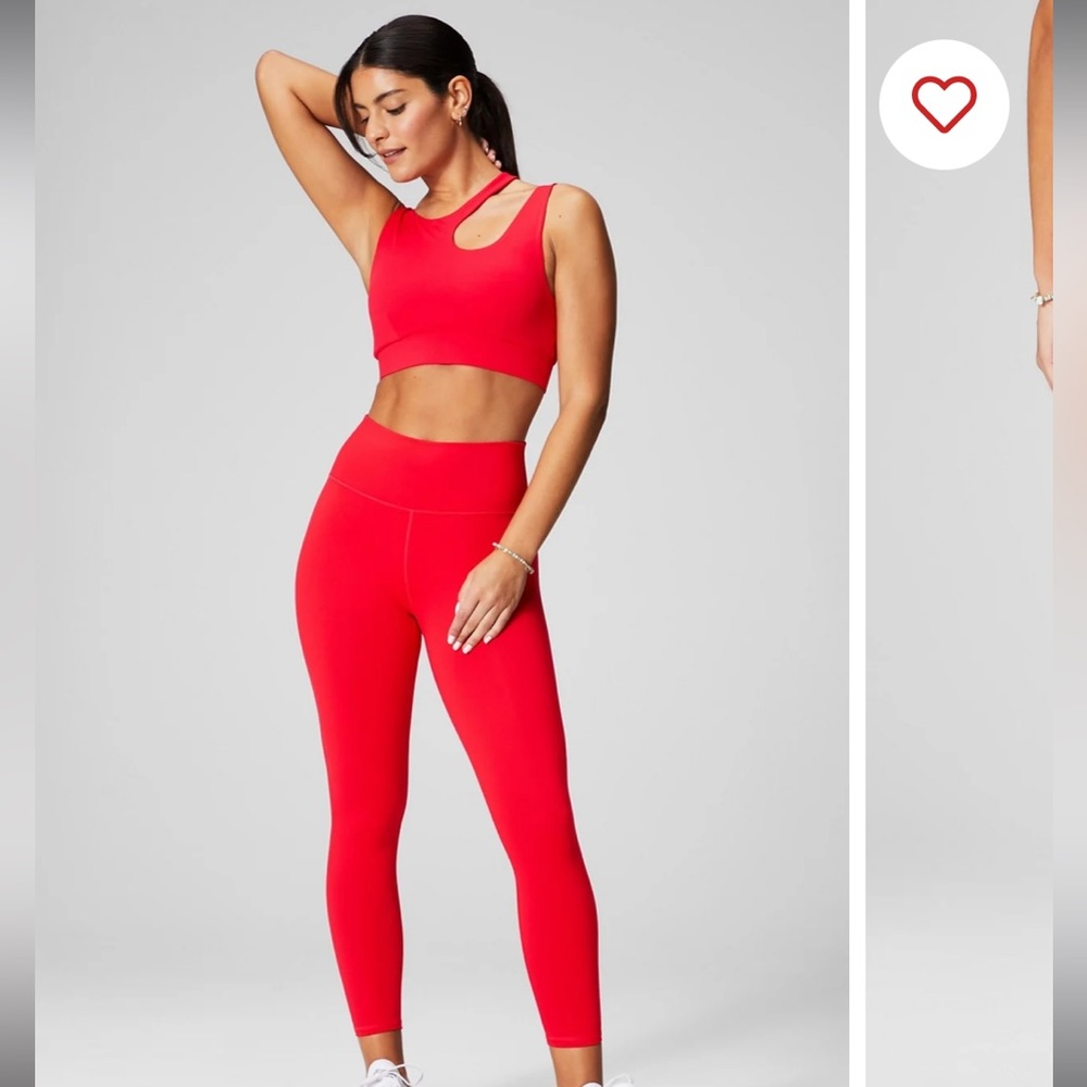 NWT Define PowerHold® High-Waisted 7/8 Legging - color: classic cherry 🍒